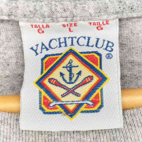 90-00S YACHTCLUB PLAYA DEL CARMEN ヤモリ アニマルプリント クルーネック S/S Tシャツ メンズ import:L