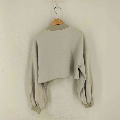 NAP LOUNGEWEAR クロップド モックネックスウェット レディース import:L