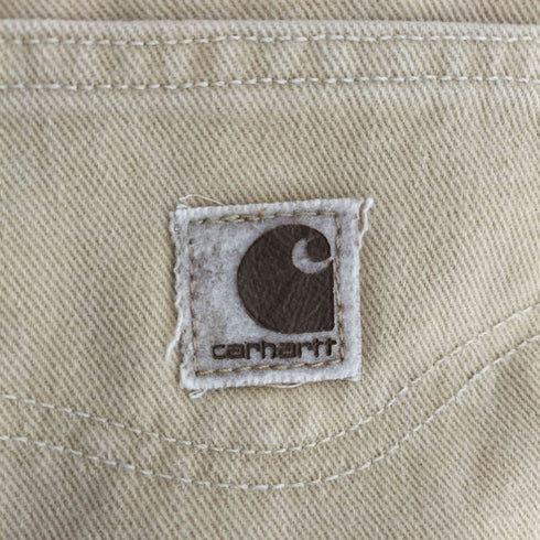 カーハート Carhartt ジッパーフライ ストレートデニムパンツ TALON ZIPPER メンズ