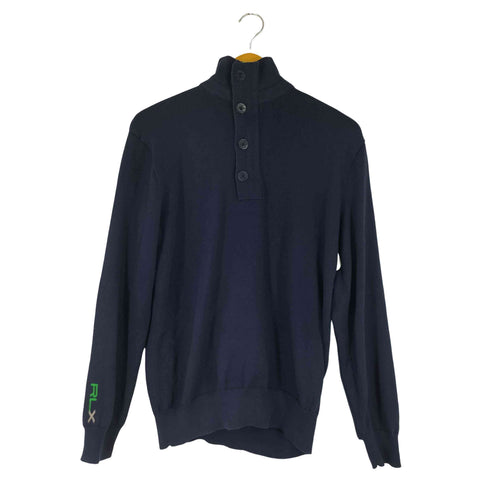 アールエルエックスラルフローレン RLX RALPH LAUREN ハーフボタンニット メンズ import:M