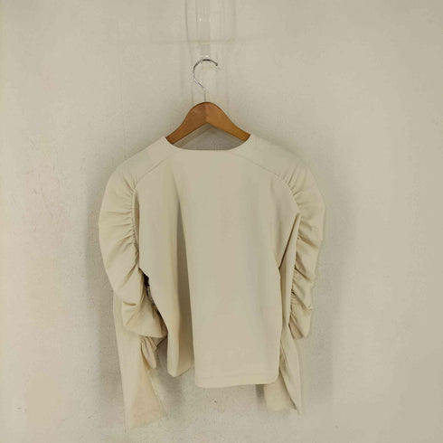ザラ ZARA スリーブシャーリングトップ レディース import:M