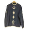 ヨウジヤマモトダーバン アール Yohji Yamamoto DURBAN A.A.R ハーフジップ編み込みニット メンズ JPN:M