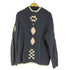 ヨウジヤマモトダーバン アール Yohji Yamamoto DURBAN A.A.R ハーフジップ編み込みニット メンズ JPN:M