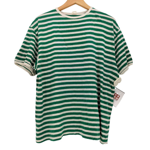 ウエアハウス WAREHOUSE ボーダー リンガーネック S/S Tシャツ メンズ JPN:XL