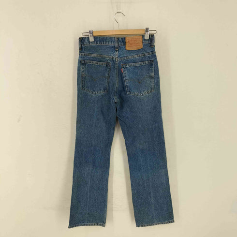 リーバイス Levis 80s 517-0217 ブーツカットデニムパンツ ボタン裏650 42TALON 黒カン メンズ 28x34