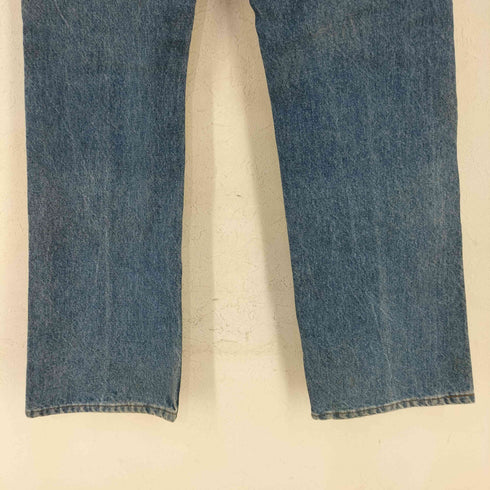 リーバイス Levis 80s 517-0217 ブーツカットデニムパンツ ボタン裏650 42TALON 黒カン メンズ 28x34