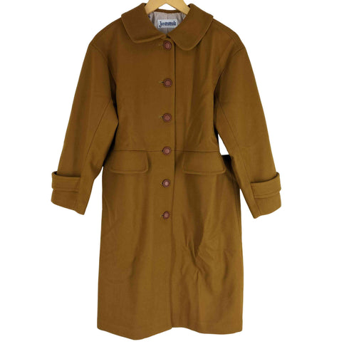 ホコモモラ Jocomomola 22AW メルトン ロングコート レディース JPN:40