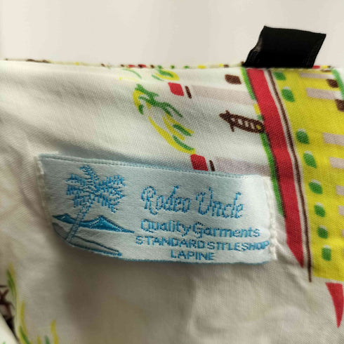 RODEO UNCLE 総柄 S/S アロハシャツ メンズ US:40