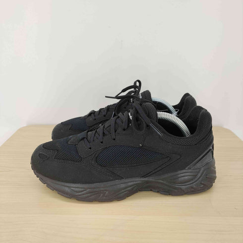 スティーブンアラン Steven Alan 810s STUDEN ALL BLACK ローカットスニーカー レディース JPN:23.5