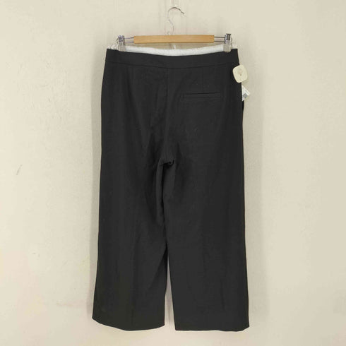 ザラ ZARA WIDE-LEGパンツ ダブルウエストバンド レディース M
