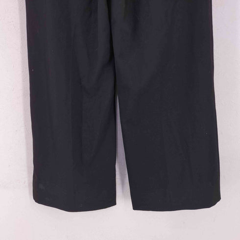 ザラ ZARA WIDE-LEGパンツ ダブルウエストバンド レディース M