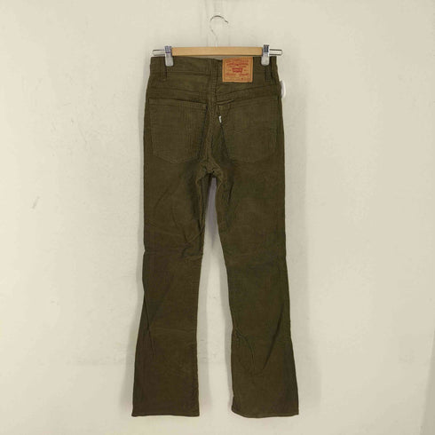リーバイス Levis 82年6月製 MADE IN USA 白タブ 517-1533 細畝コーデュロイブーツカットパンツ ボタン裏539 ロケット42TALON レディース 28x34