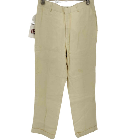 ポロラルフローレン POLO RALPH LAUREN MADE IN ITALY リネンノータックスラックス メンズ 30