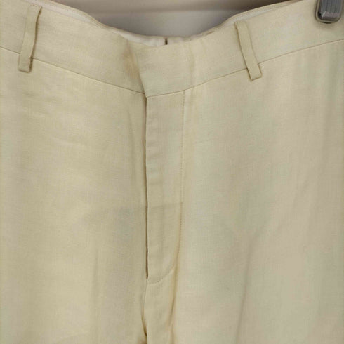 ポロラルフローレン POLO RALPH LAUREN MADE IN ITALY リネンノータックスラックス メンズ 30