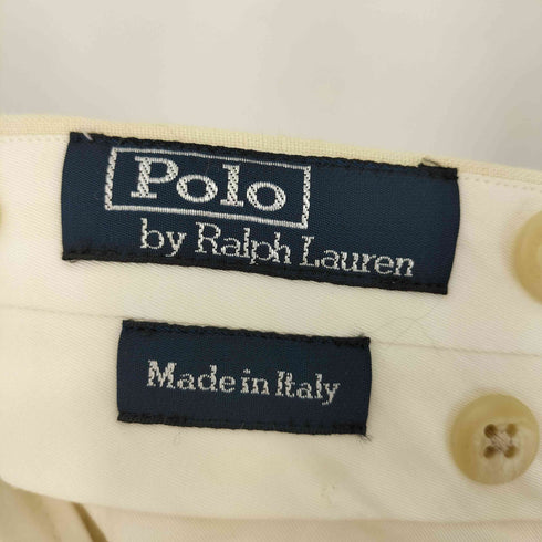 ポロラルフローレン POLO RALPH LAUREN MADE IN ITALY リネンノータックスラックス メンズ 30