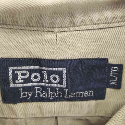 ポロバイラルフローレン Polo by RALPH LAUREN スモールポニー刺繍コットンBDシャツ メンズ import:XL