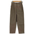 クラネ CLANE FAKE LEATHER H/W PANTS フェイクレザー 2タック ハイウエストパンツ メンズ 1