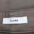 クラネ CLANE FAKE LEATHER H/W PANTS フェイクレザー 2タック ハイウエストパンツ メンズ 1