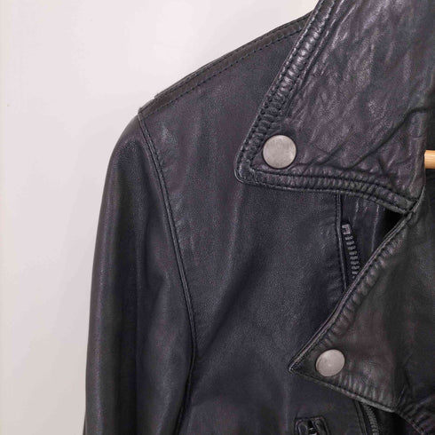 ブルーワーク BLUE WORK ダブルレザーライダースジャケット メンズ S