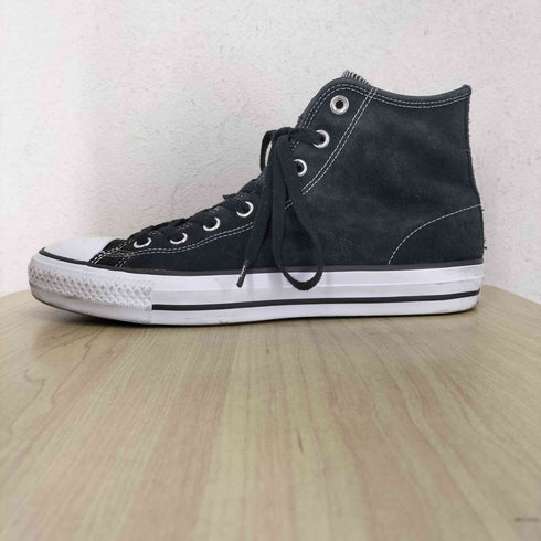 コンバースコンズ CONVERSE CONS チャックテイラーオールスタープロスエードブラック メンズ JPN:27.5