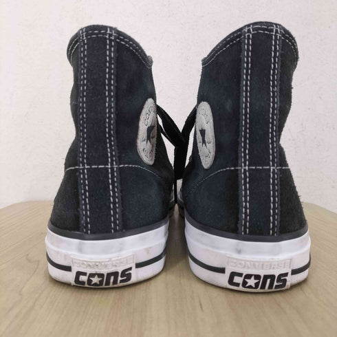 コンバースコンズ CONVERSE CONS チャックテイラーオールスタープロスエードブラック メンズ JPN:27.5