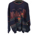 CANDA アクリル総柄ニット メンズ import:XL