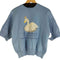 Jane Marple 22SS Swan lake braided sweater Swan lake 編み込みセーター レディース JPN:M