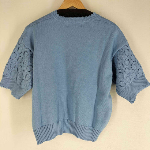 Jane Marple 22SS Swan lake braided sweater Swan lake 編み込みセーター レディース JPN:M