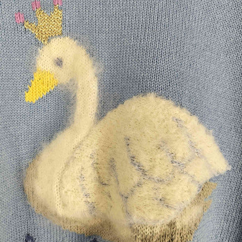 Jane Marple 22SS Swan lake braided sweater Swan lake 編み込みセーター レディース JPN:M