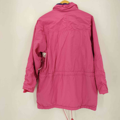 エディーバウアー Eddie Bauer 90S ナイロン ダブルジップ マウンテンパーカー レディース import:M