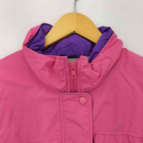 エディーバウアー Eddie Bauer 90S ナイロン ダブルジップ マウンテンパーカー レディース import:M