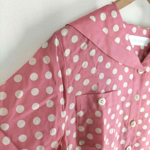 Jane Marple 22SS Polka dots parade marine collar dress レディース JPN:M