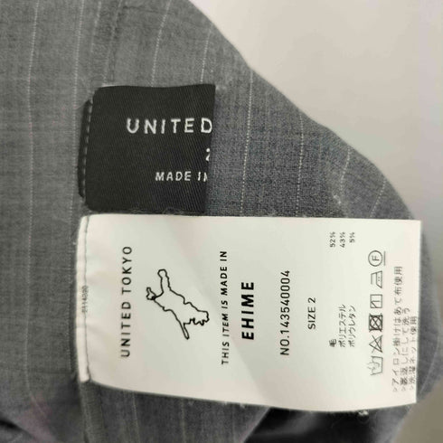ユナイテッドトウキョウ UNITED TOKYO スライミングワークパンツ レディース JPN:2