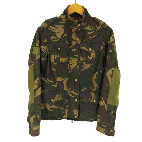 バブアー Barbour VALIANT WAX JACKET ヴァリアント ワックス ジャケット オイルド ジャケット ウッドランドカモ 迷彩柄 3ワラント レディース UK:10