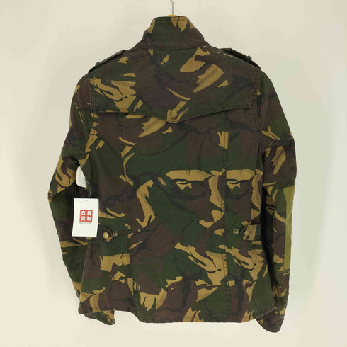 バブアー Barbour VALIANT WAX JACKET ヴァリアント ワックス ジャケット オイルド ジャケット ウッドランドカモ 迷彩柄 3ワラント レディース UK:10