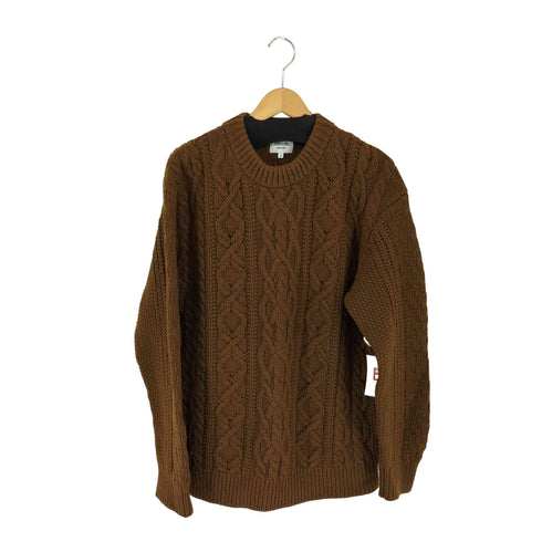 モリスアンドサンズ MORRIS & SONS ケーブルクルーネックニット メンズ JPN:2