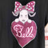 Angelic Pretty Belle ラメプリント パフスリーブ チビT Y2K レディース