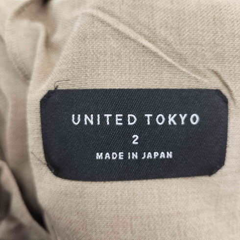 ユナイテッドトウキョウ UNITED TOKYO リネンライクワイドストレートパンツ レディース JPN:2