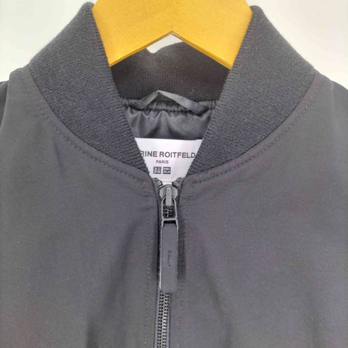 ユニクロ UNIQLO CARINE ROITFELD MA-1 ボンバージャケット フライト ジャケット レディース JPN:M