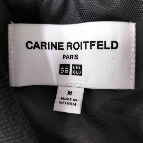 ユニクロ UNIQLO CARINE ROITFELD MA-1 ボンバージャケット フライト ジャケット レディース JPN:M