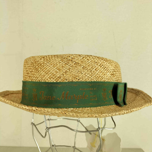 Jane Marple 19SS Logo ribbon hat レディース
