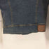 PLEIN SUD JEANS ロゴ 型押し 革パッチ デニム トラッカー ジャケット レディース