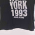 JOJO JEANS NEW YORK 1993 ラメプリント Uネック コットン ニット カットソー Y2K レディース FREE