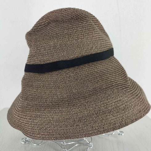 マチュアーハ mature ha. 24SS グログランリボンペーパーブレードボックスハット レディース ONE SIZE