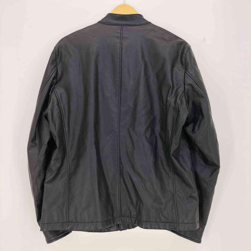ユニクロ UNIQLO ネオレザーシングルライダースジャケット メンズ 10