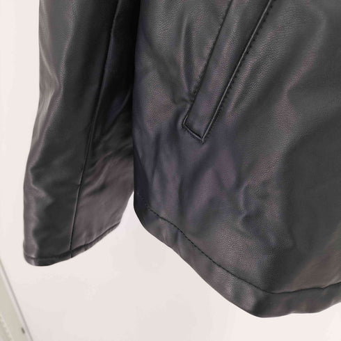 ユニクロ UNIQLO ネオレザーシングルライダースジャケット メンズ 10