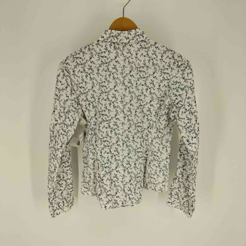 カルバンクライン CALVIN KLEIN 花柄 総柄 コットン シャツ ブラウス レディース import:M