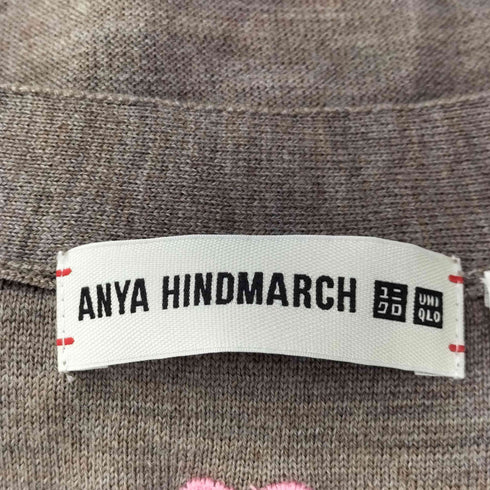アニヤハインドマーチ ANYA HINDMARCH メリノオーバーサイズ Vネックカーディガン レディース JPN:L