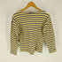 ルミノア Le minor フランス製 ボーダー ボートネック L/S シャツ バスク シャツ レディース import:M