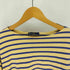 ルミノア Le minor フランス製 ボーダー ボートネック L/S シャツ バスク シャツ レディース import:M